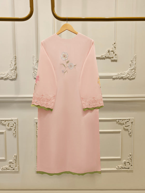 2 Piece - Embroidered Cambric Suit WS00323