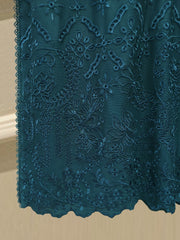 3 Piece - Pure Embroidered Cotton Net Suit S114609