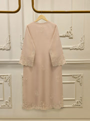 3 Piece - Pure Organza Embroidered Suit S114615
