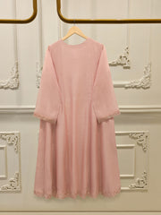 3 Piece - Pure Embroidered Cotton Net Suit S114502