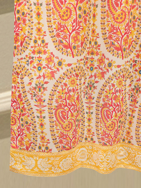 2-Piece Digital Printed Cambric Suit S114677