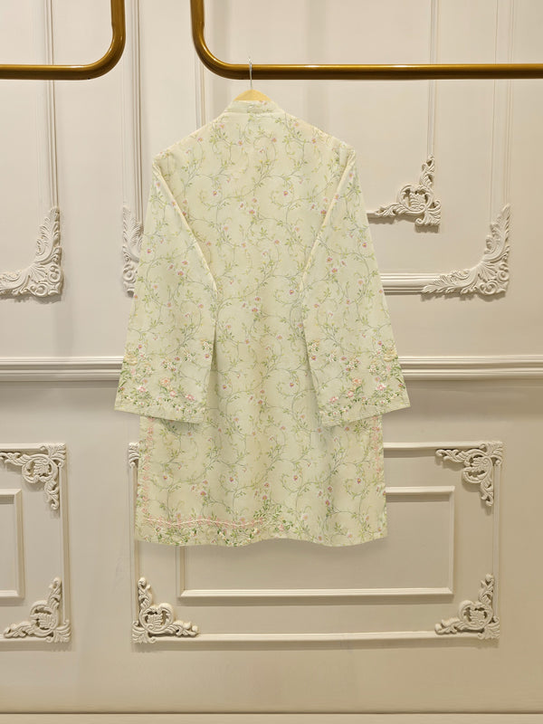 2 Piece - Embroidered Cambric Suit S114703