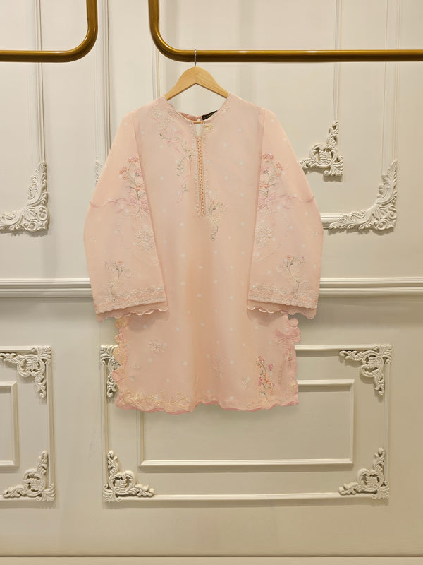2 Piece - Embroidered Cambric Suit S114704