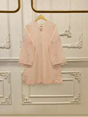 2 Piece - Embroidered Cambric Suit S114704