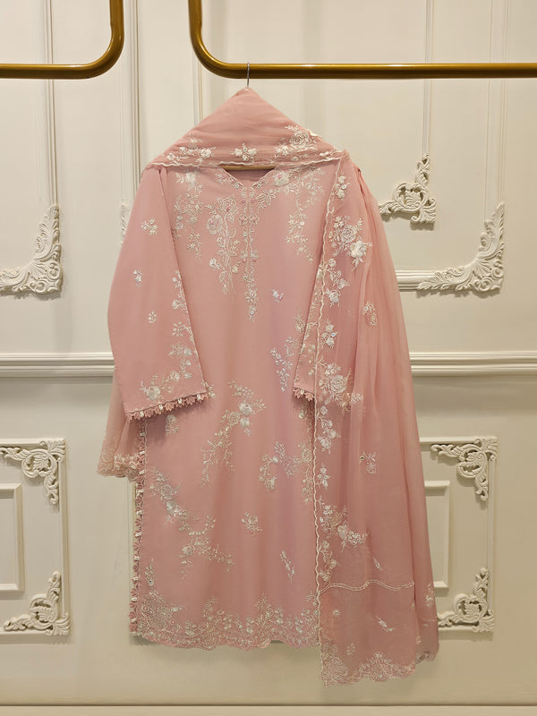 2 Piece - Embroidered Cambric Suit WS00329