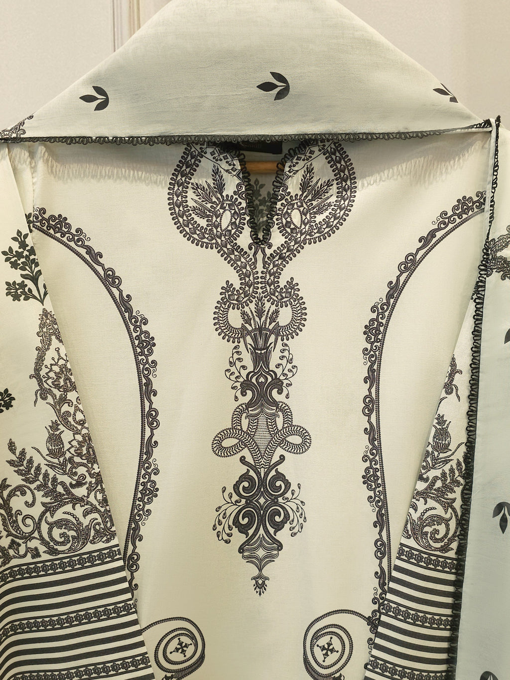 2-Piece Digital Printed Cambric Suit S114732