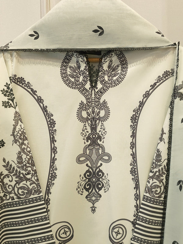 2-Piece Digital Printed Cambric Suit S114732