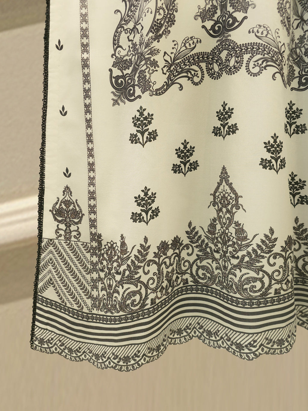 2-Piece Digital Printed Cambric Suit S114732