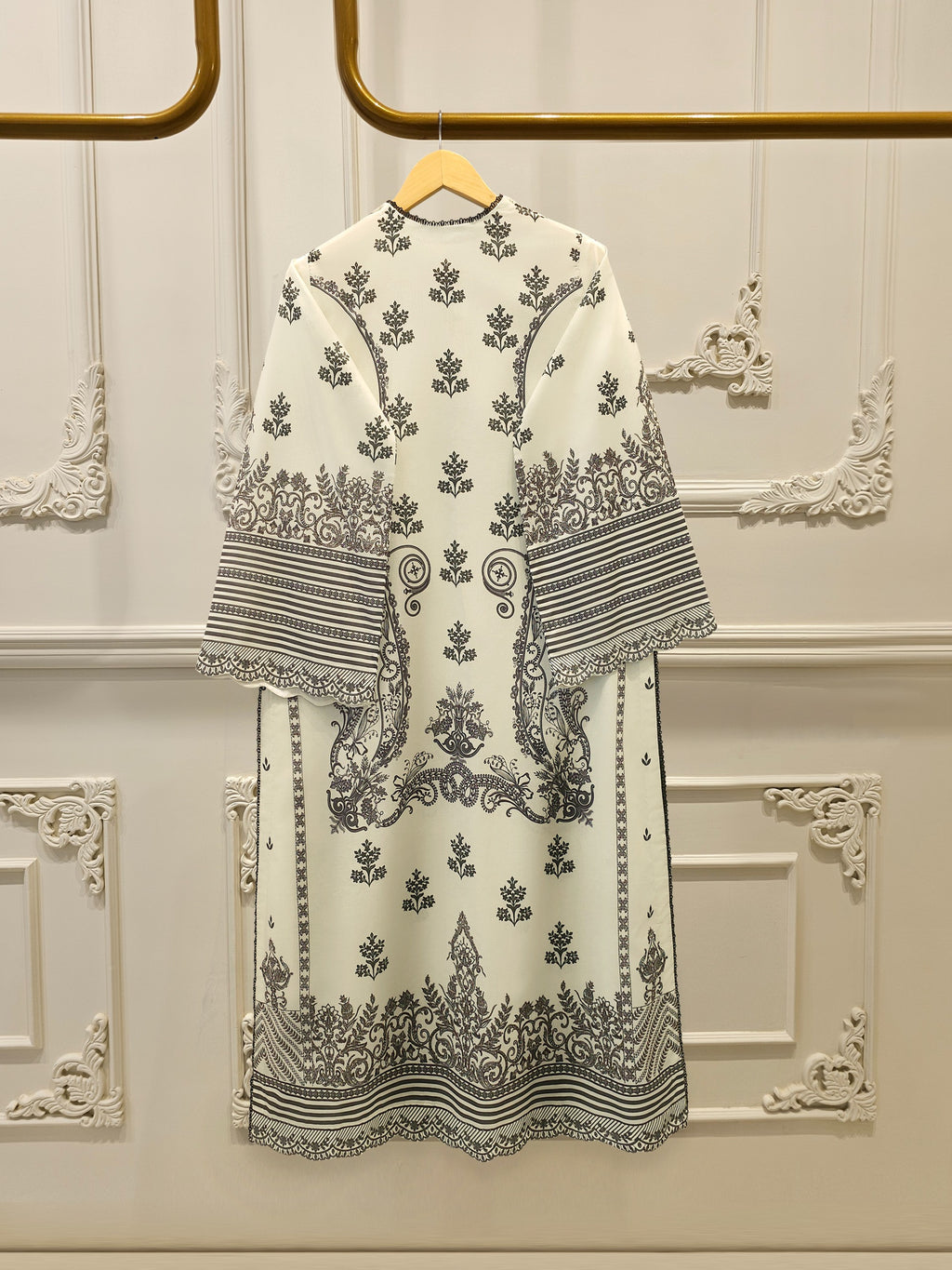 2-Piece Digital Printed Cambric Suit S114732