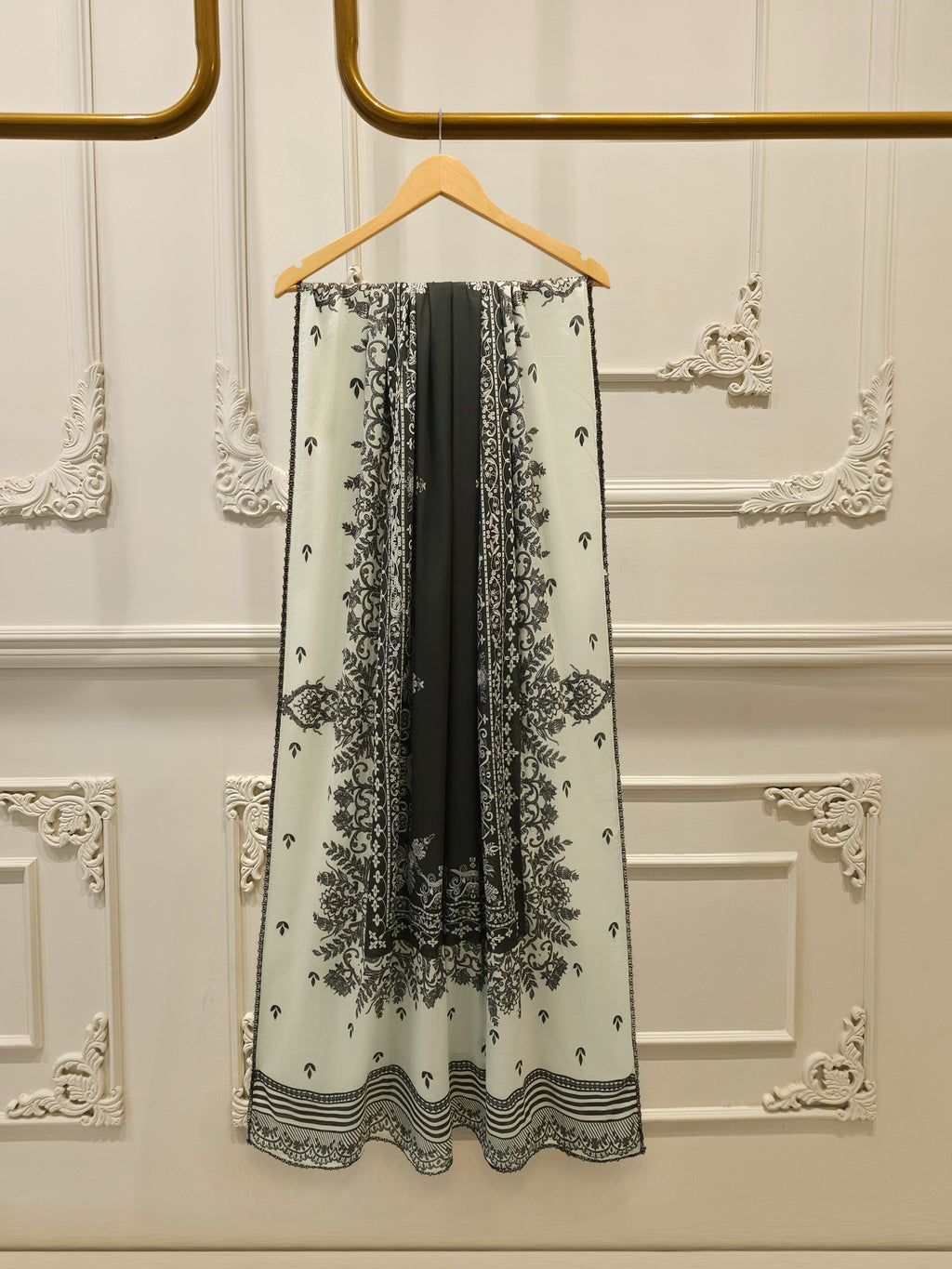 2-Piece Digital Printed Cambric Suit S114732