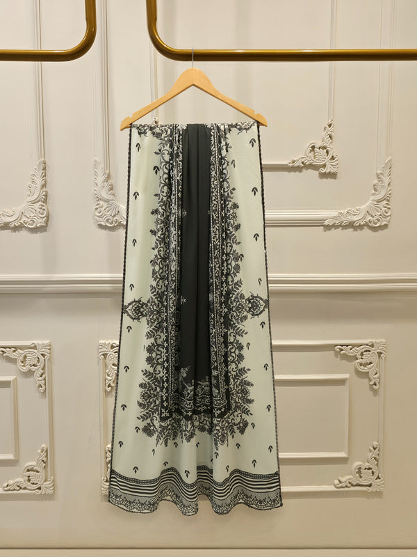2-Piece Digital Printed Cambric Suit S114732