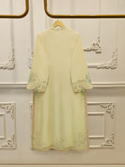 3 Piece - Pure Khaddi Silk Embroidered  Suit S114762