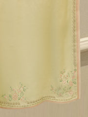 3 Piece - Pure Khaddi Silk Embroidered  Suit S114762