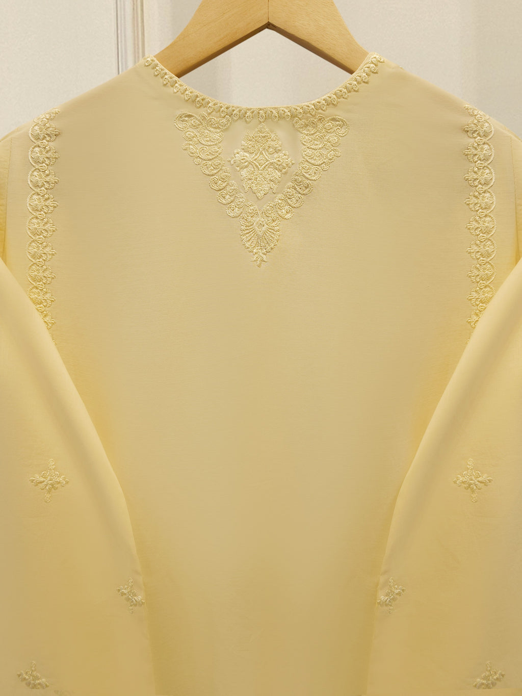 3 Piece - Embroidered Cambric Suit S114818