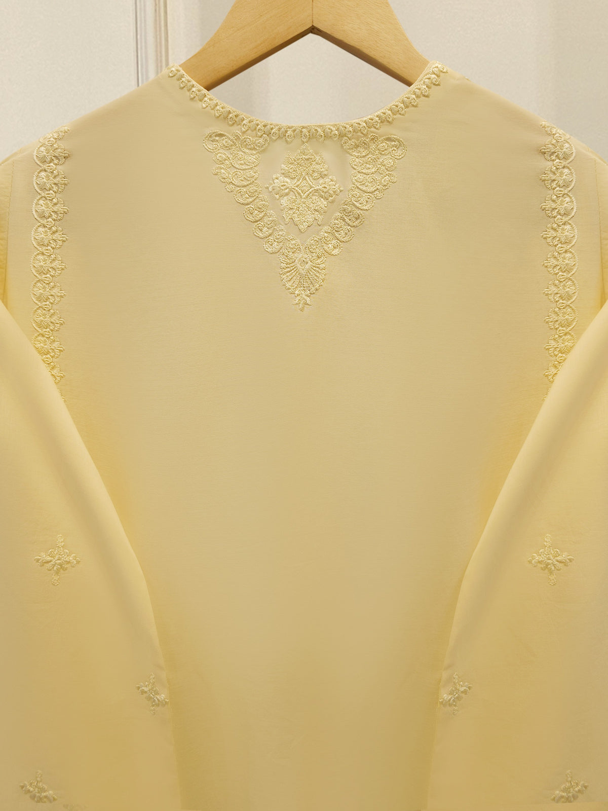 3 Piece - Embroidered Cambric Suit S114818