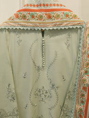 3 Piece - Embroidered Cambric Suit S114854