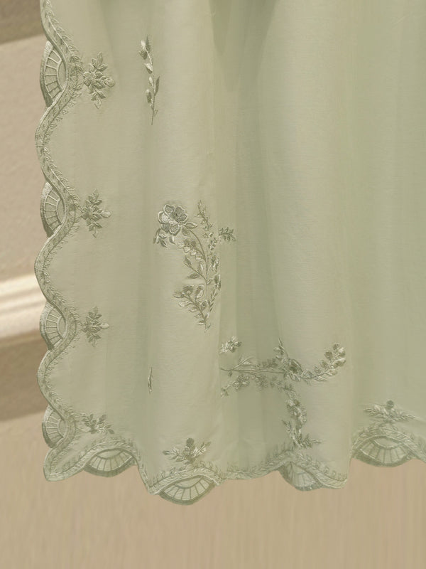 3 Piece - Embroidered Cambric Suit S114854