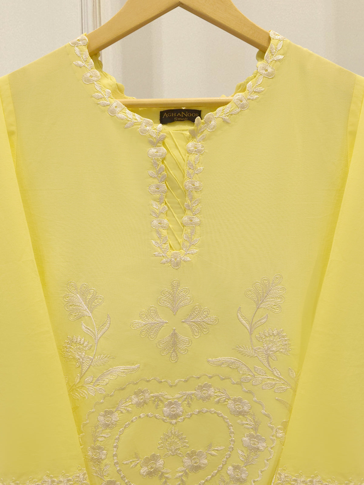 2 Piece - Embroidered Cambric Suit S114945