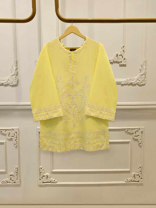 2 Piece - Embroidered Cambric Suit S114945