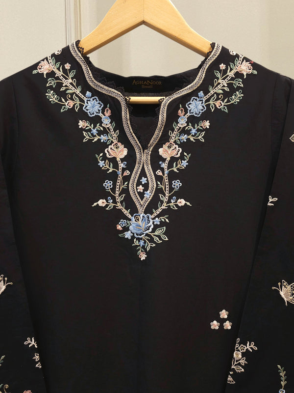 2 Piece - Embroidered Cambric Suit S115006