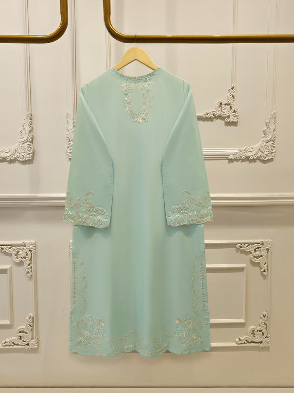 2 Piece - Embroidered Cambric Suit S115005