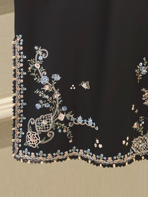 2 Piece - Embroidered Cambric Suit S115006