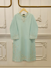 2 Piece - Embroidered Cambric Suit S115005