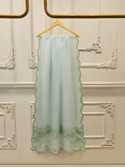 3 Piece- Pure  Shisha Silk Embroidered Suit S115038