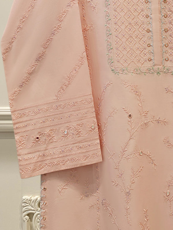 2 Piece - Embroidered Cambric Suit S112645