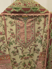 2 Piece -Digital Printed Cambric Suit S115079