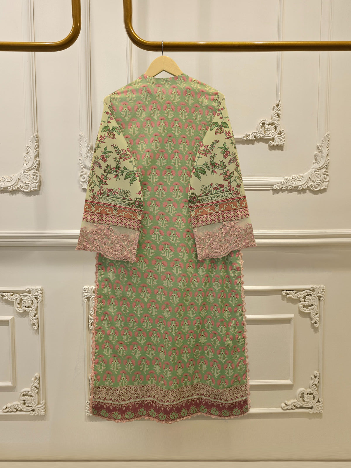 2 Piece -Digital Printed Cambric Suit S115079