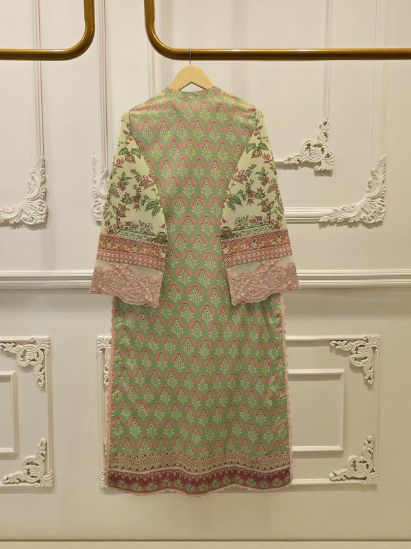 2 Piece -Digital Printed Cambric Suit S115079