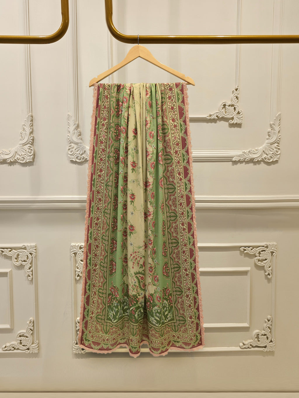 2 Piece -Digital Printed Cambric Suit S115079