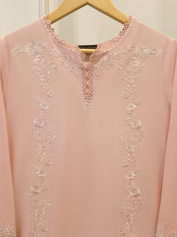 2 Piece - Embroidered Cambric Suit S115015