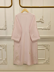 3 Piece- Pure  Shisha Silk Embroidered Suit S115042