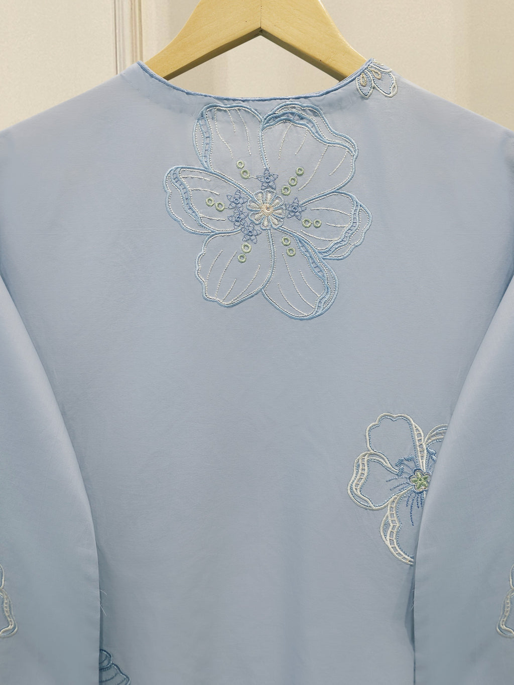 2 Piece - Embroidered Cambric Suit S115106