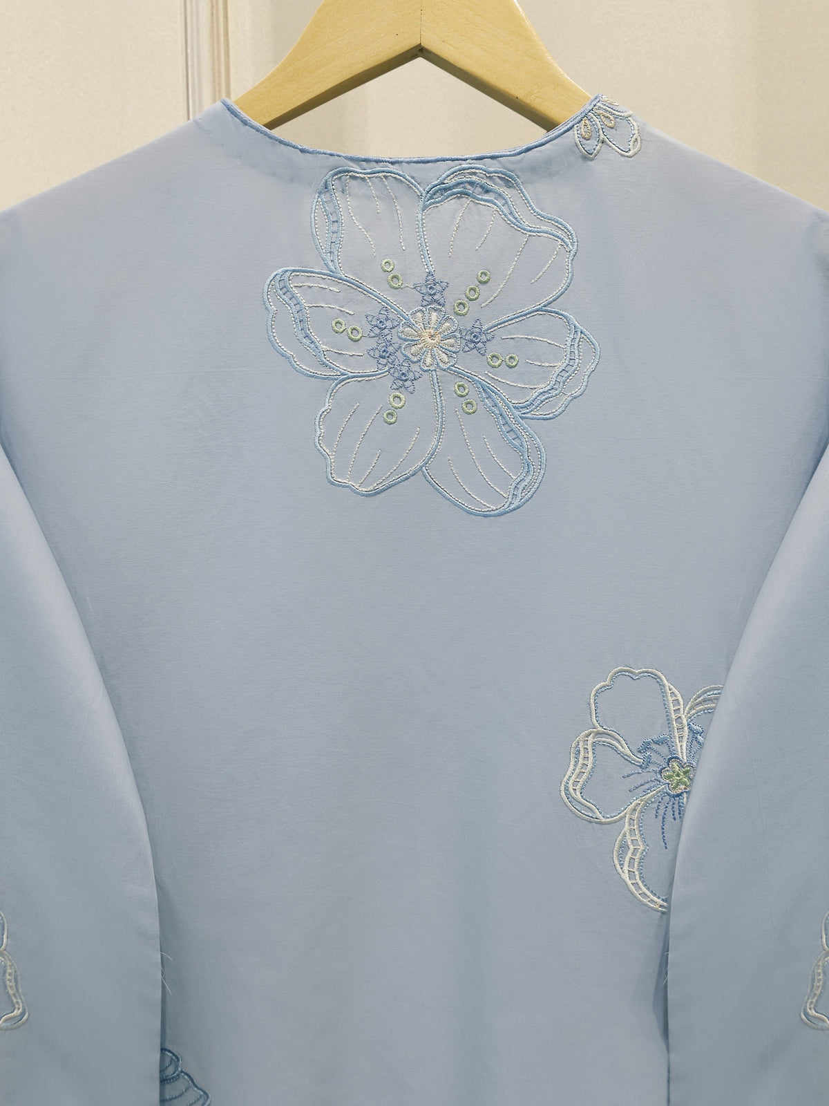 2 Piece - Embroidered Cambric Suit S115106