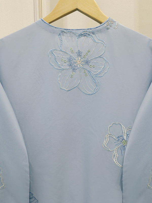 2 Piece - Embroidered Cambric Suit S115106
