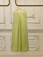 3 Piece - Pure Khaddi Silk Embroidered  Suit S115092