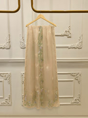 3 Piece - Embroidered Khadi Silk Suit WS00395