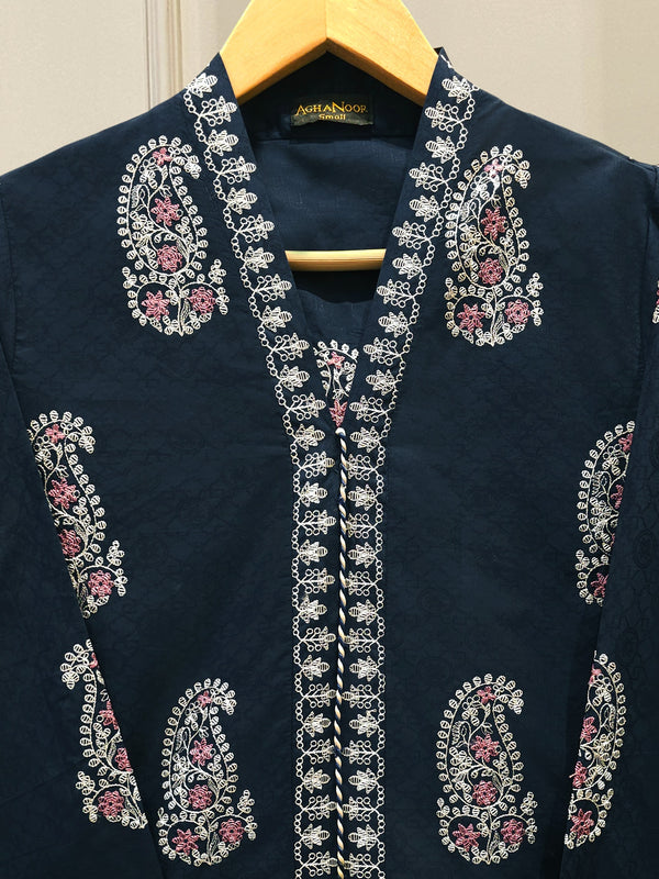 2 Piece - Embroidered Cambric Suit S115089