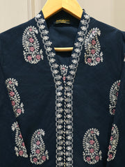 2 Piece - Embroidered Cambric Suit S115089