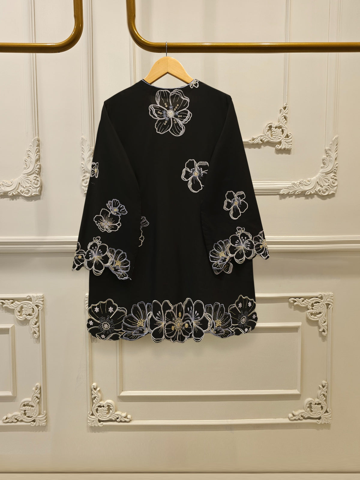 2 Piece - Embroidered Cambric Suit S115090