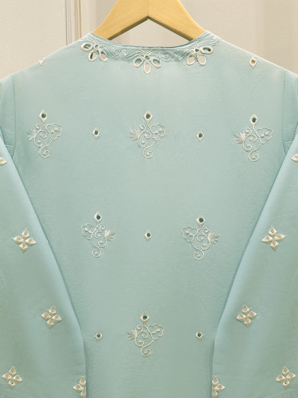 2 Piece - Embroidered Cambric Suit S115148