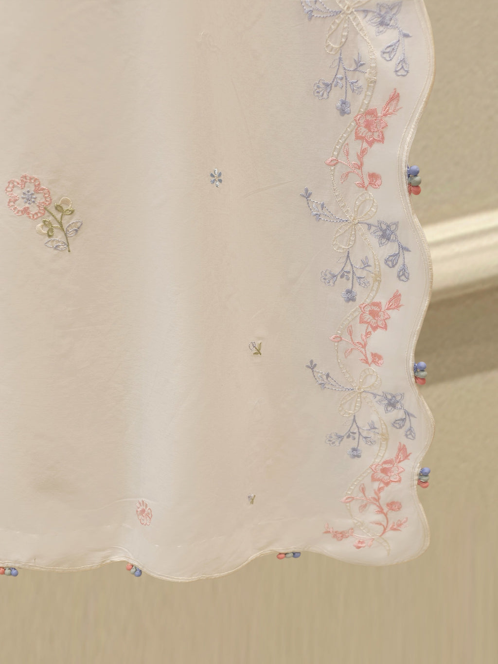 2 Piece - Embroidered Cambric Suit S115146