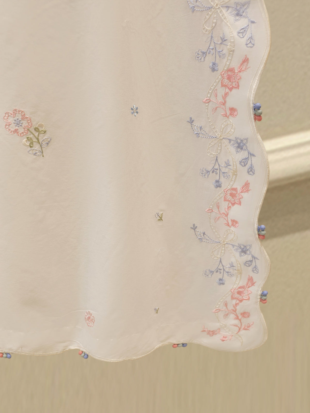 2 Piece - Embroidered Cambric Suit S115146