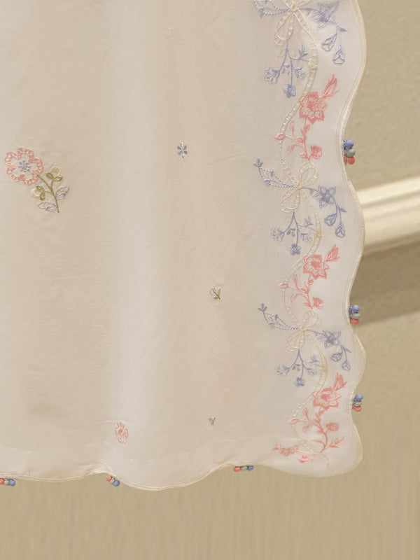 2 Piece - Embroidered Cambric Suit S115146