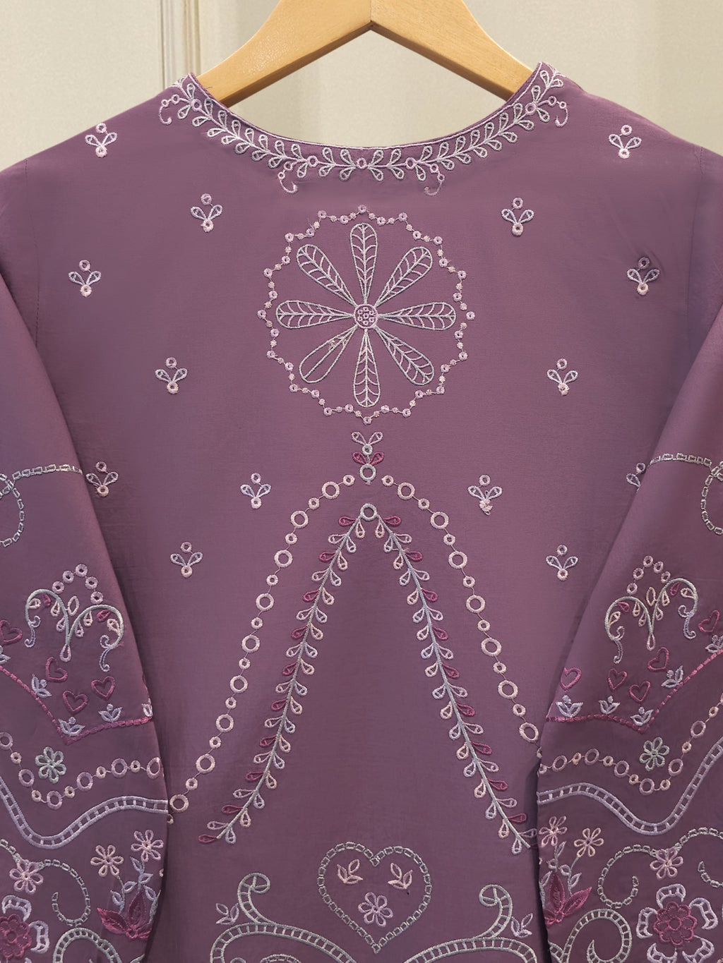 2 Piece - Embroidered Cambric Suit S115167