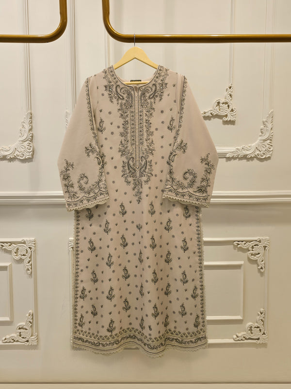 2 Piece - Embroidered Kora  Cotton Suit S115170