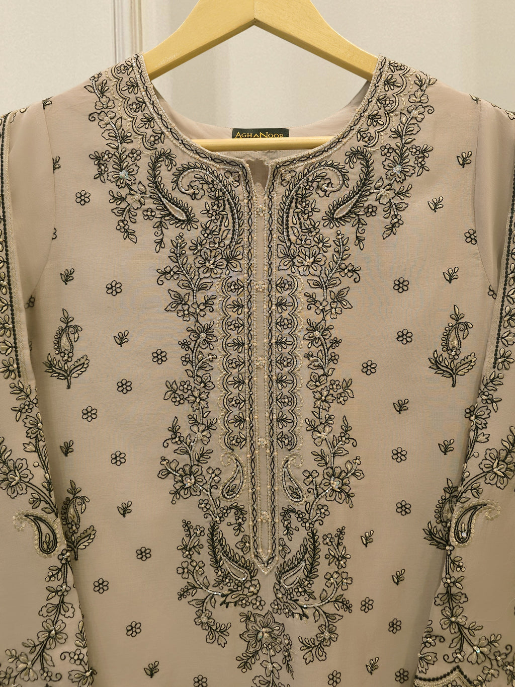 2 Piece - Embroidered Kora  Cotton Suit S115170